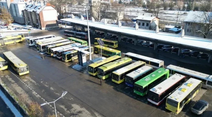 Dworzec autobusowy w Tarnowskich Górach