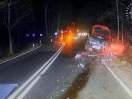 Wypadek w noc wigilijną