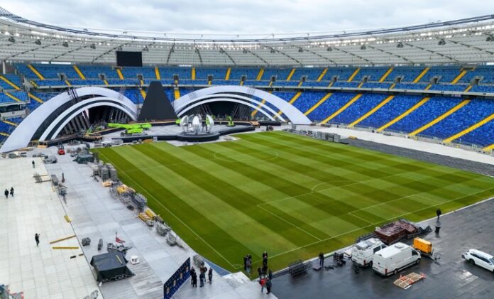 Sylwester z Dwójką na Stadionie Śląskim scena