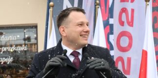 Na zdjęciu Sławomir Mentzen