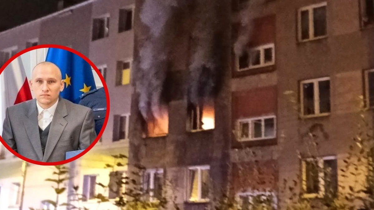 Policjant z Chorzowa uratował 17 osób z pożaru. Dziś sam walczy o życie. Trwa zbiórka na rehabilitację